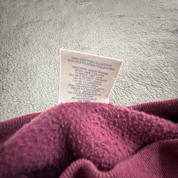 Vintage Attitude Sweatshirt Womens Small Ross Sportswear 90s USA Women Power Y2K - Picture 9 of 13